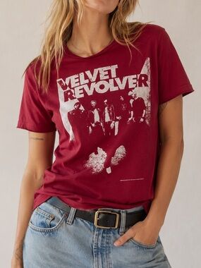2004 Velvet Revolver Band T Shirt Chaser Tag Vintage Rock Concert Tour T Size S